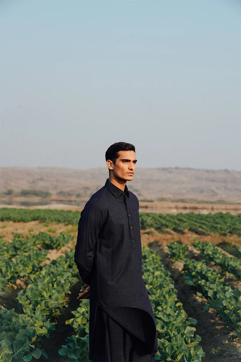 Dark Grey Shalwar Kameez | REPUBLIC MENSWEAR
