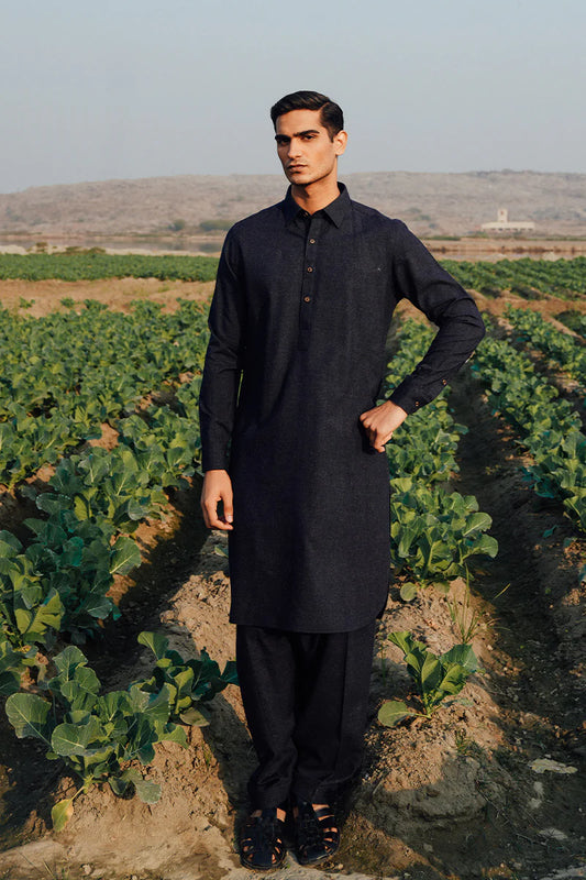 Dark Grey Shalwar Kameez | REPUBLIC MENSWEAR