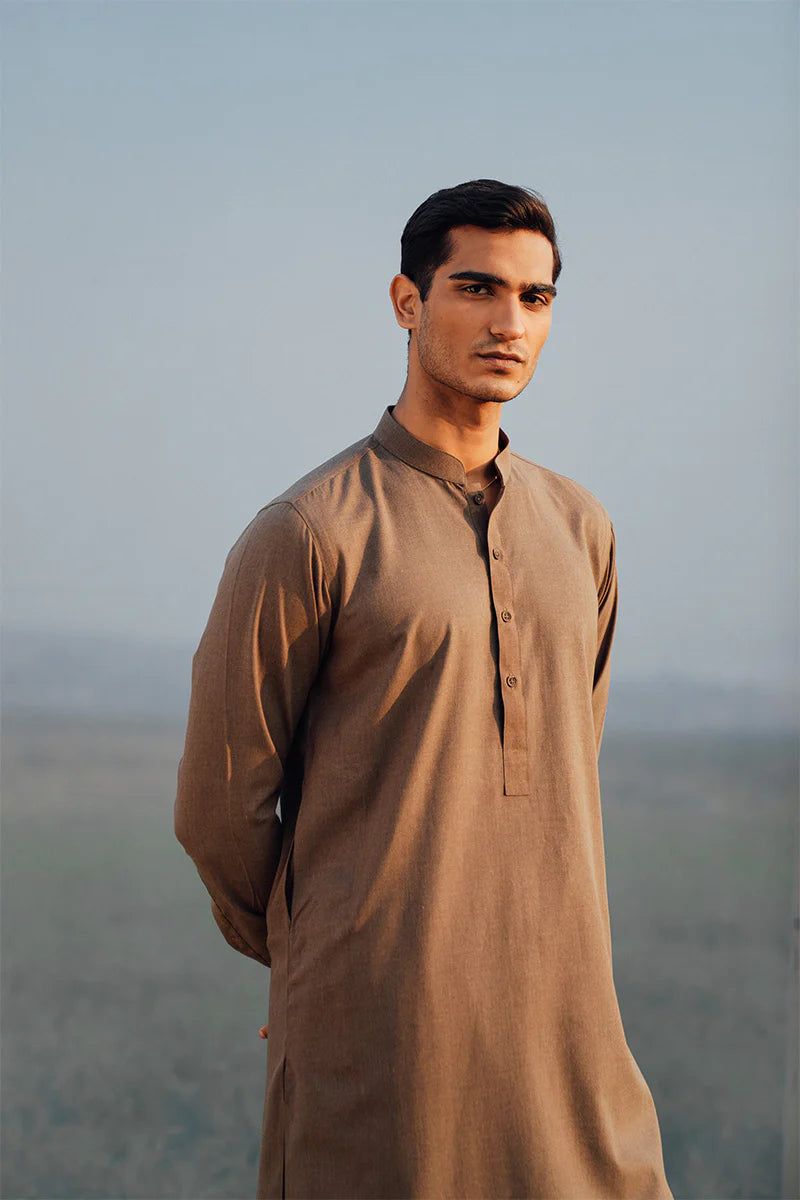 Brown Shalwar Kameez | REPUBLIC MENSWEAR