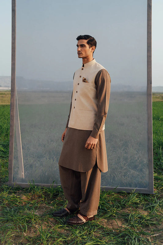 Beige Waistcoat | REPUBLIC MENSWEAR