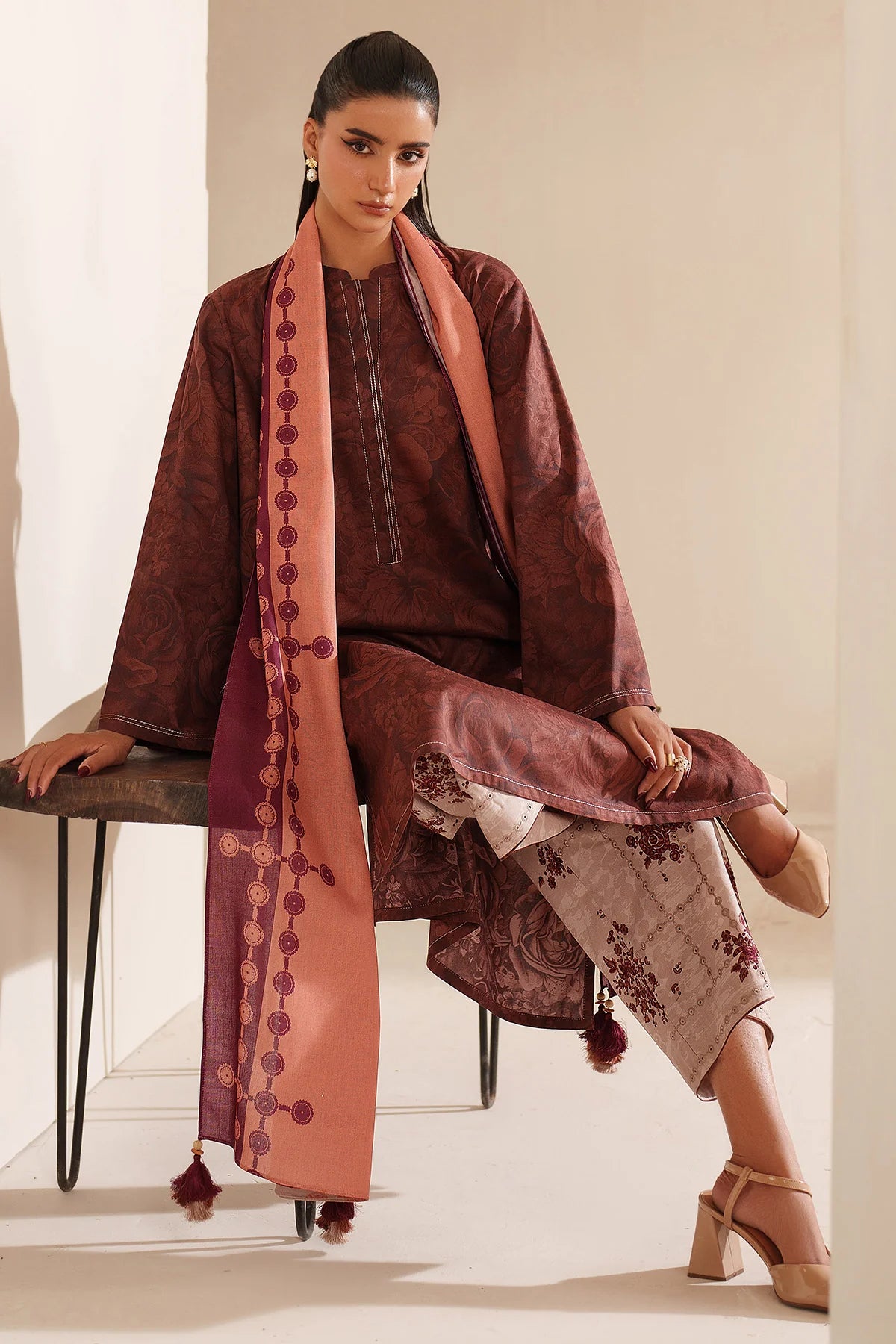 JZ-RTW-1261-1 | EMBROIDERED VISCOSE  | Jazmin