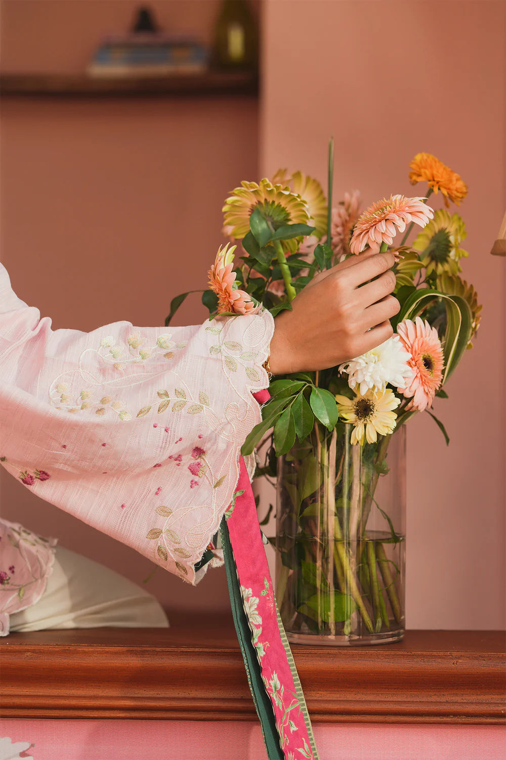 POWDER PINK | E7586/102/315 | Women Casual SS '26 Drop 3 | Ethnc