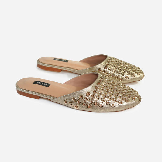 Bahareh Gold | Miaasa | Footwear