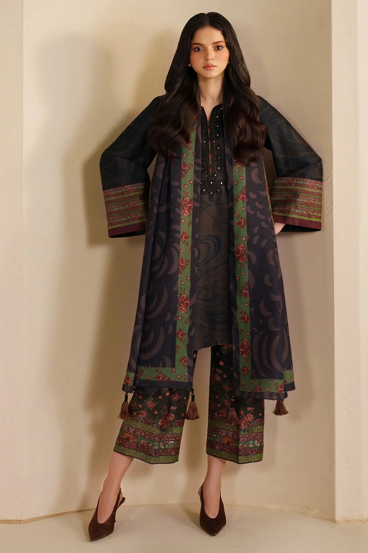 JZ-UW-D0203-0 | EMBROIDERED PREMIUM VISCOSE | Jazmin