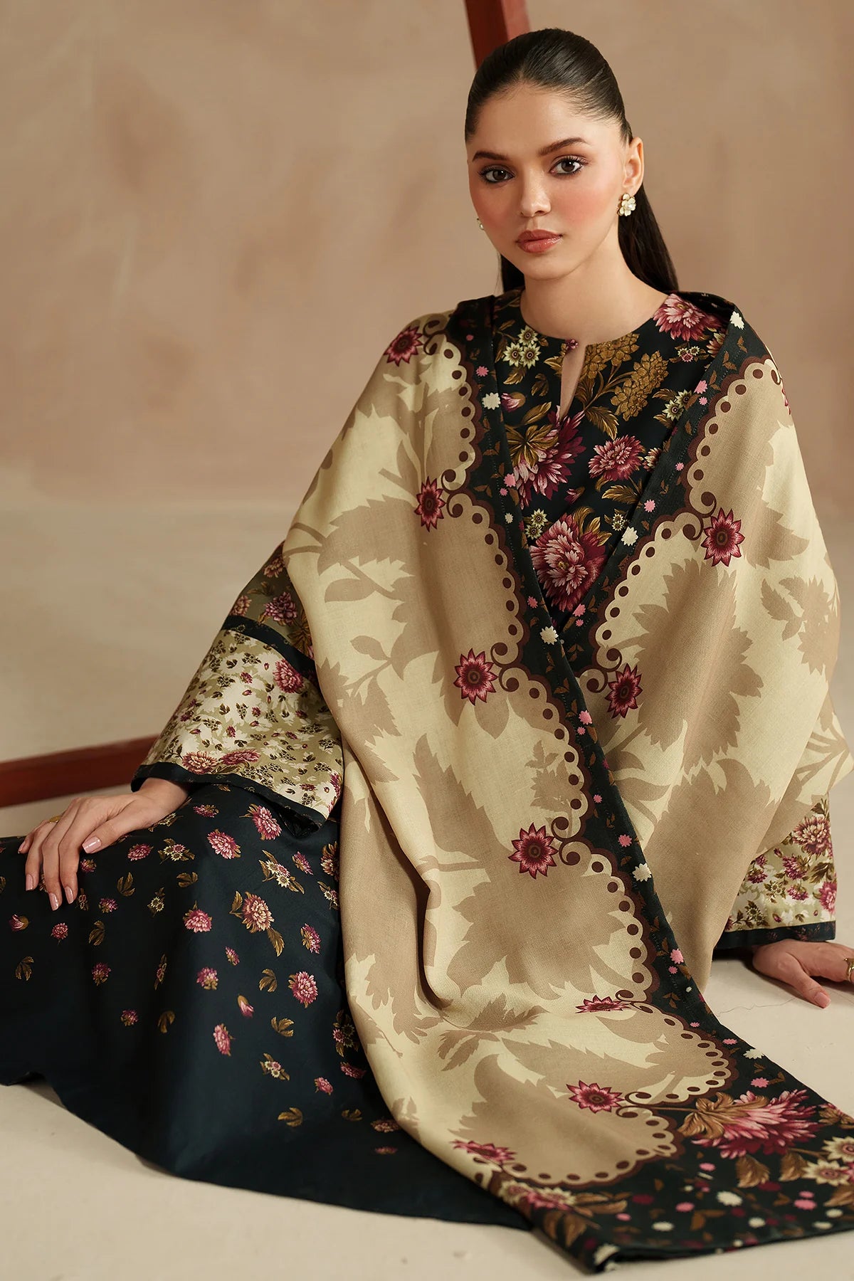 JZ-UW-D0199-0 | EMBROIDERED PREMIUM VISCOSE | Jazmin