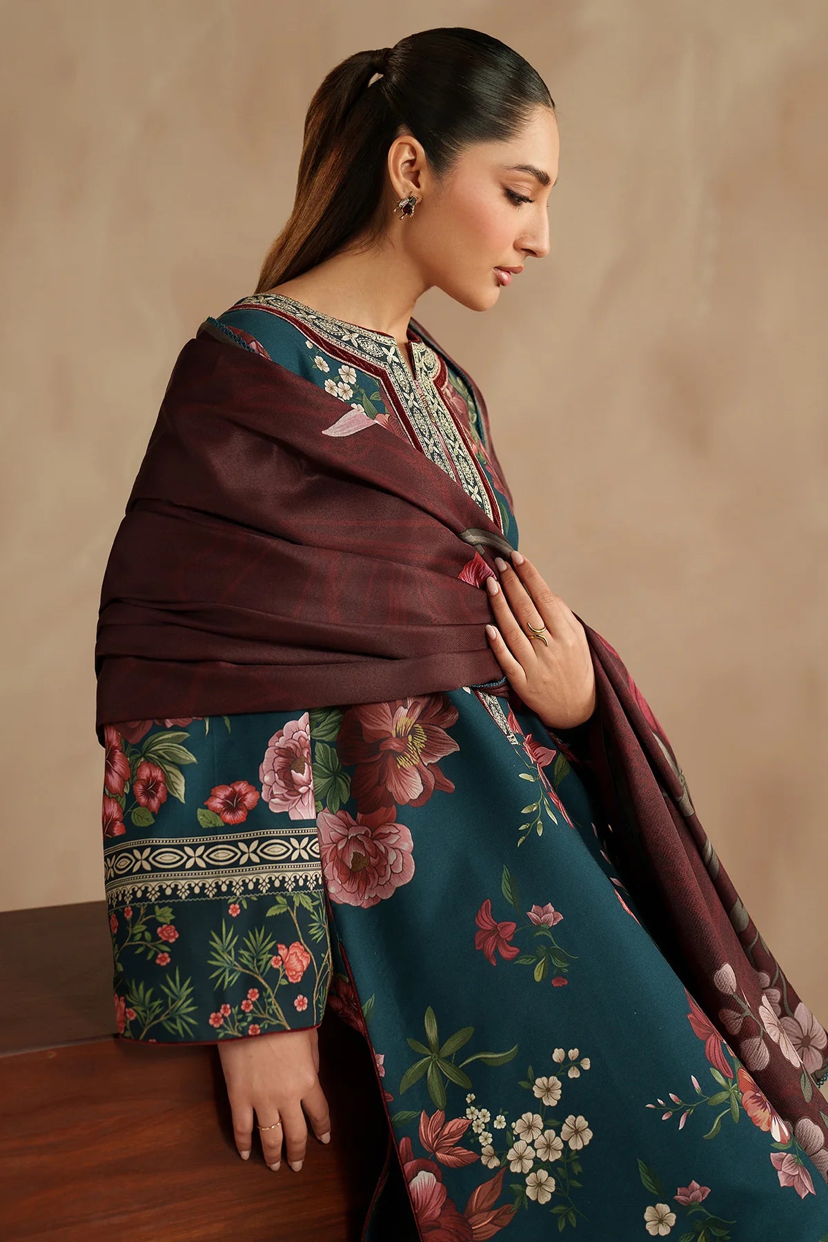 JZ-UW-D0209-0 | EMBROIDERED PREMIUM VISCOSE | Jazmin