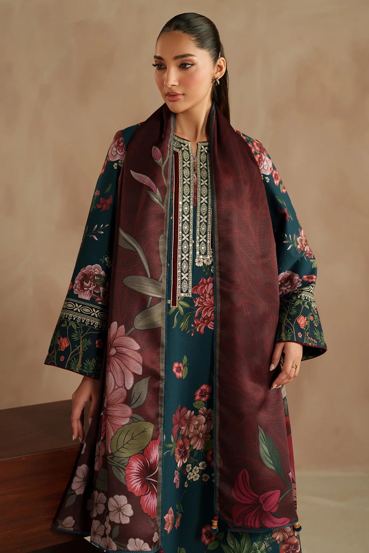 JZ-UW-D0209-0 | EMBROIDERED PREMIUM VISCOSE | Jazmin