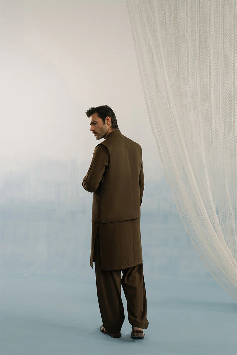 'Brown' Waistcoat | REPUBLIC MENSWEAR