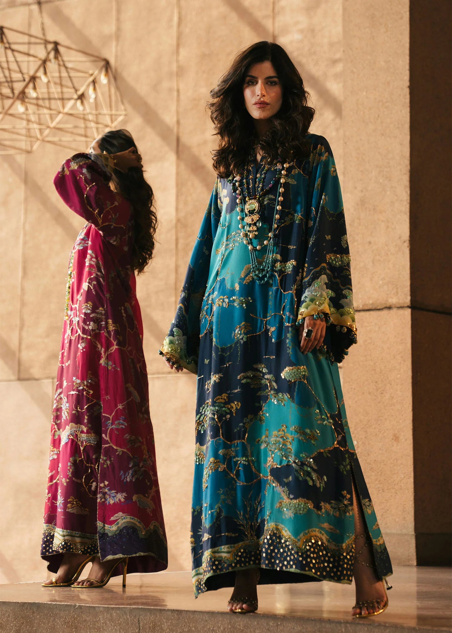 Laila - Midnight |  Eid Prints | CRIMSON