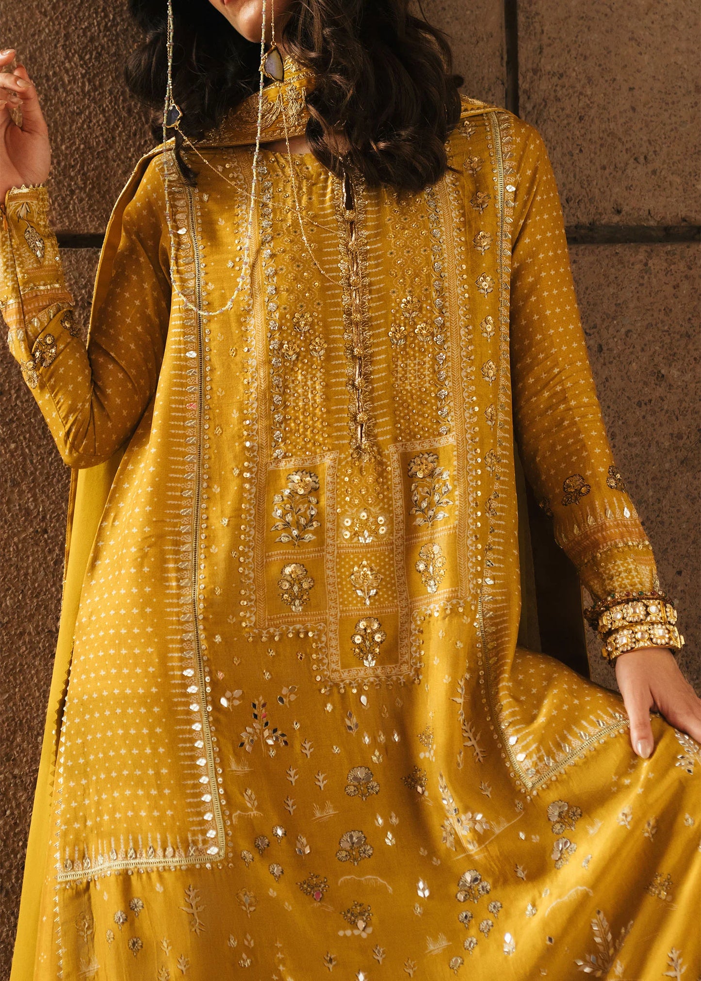 Patakha - Amber |  Eid Prints | CRIMSON