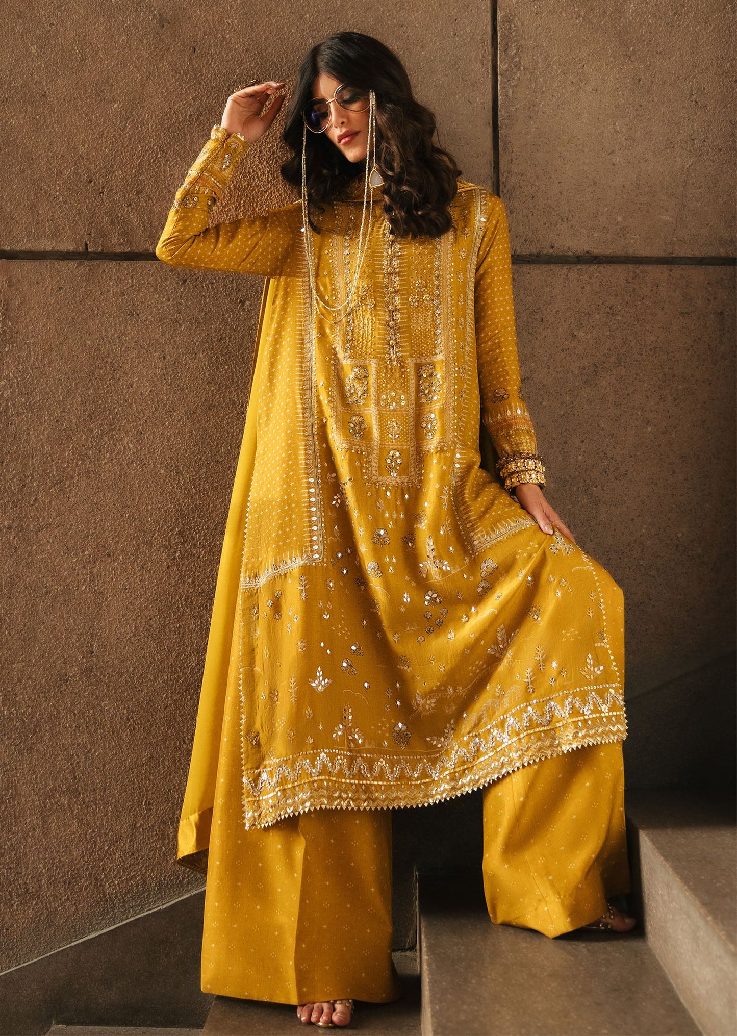 Patakha - Amber |  Eid Prints | CRIMSON