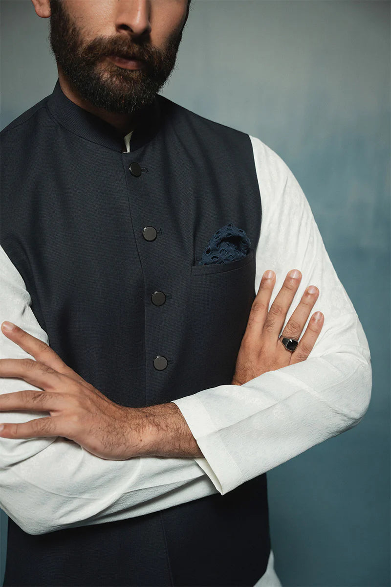 'Navy Blue' Waistcoat | REPUBLIC MENSWEAR