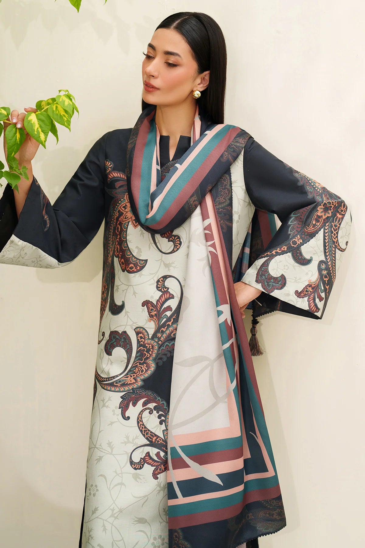 JZ-UW-D0183-0 | DIGITAL PRINTED PREMIUM VISCOSE | Jazmin