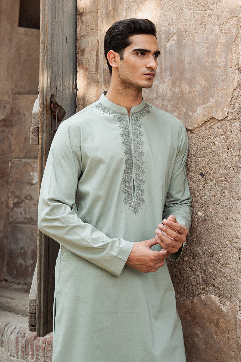 Mint Green Kurta Shalwar | REPUBLIC MENSWEAR