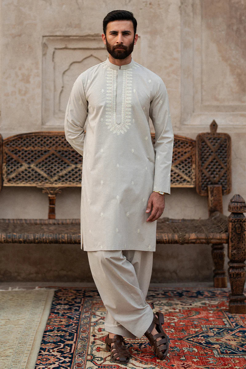 Salmon Pink Kurta Shalwar | REPUBLIC MENSWEAR