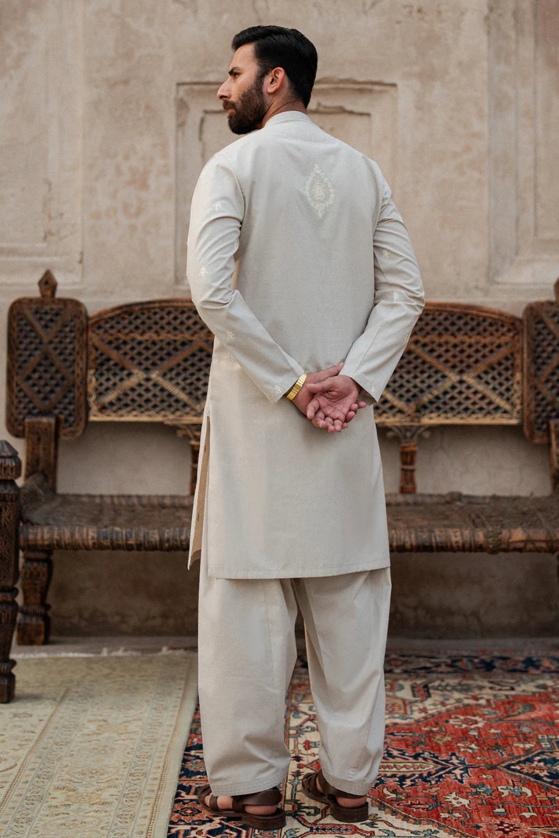 Salmon Pink Kurta Shalwar | REPUBLIC MENSWEAR