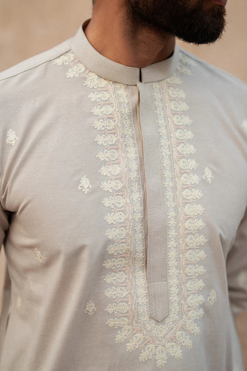 Salmon Pink Kurta Shalwar | REPUBLIC MENSWEAR