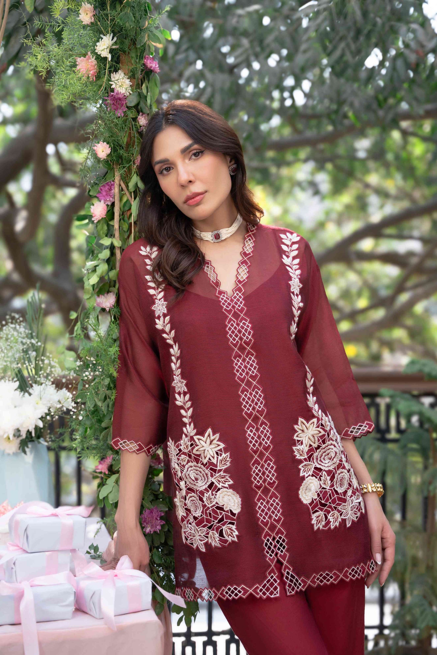 GARNET WINE | LUXE EID EDIT '26 | Studio Mehr