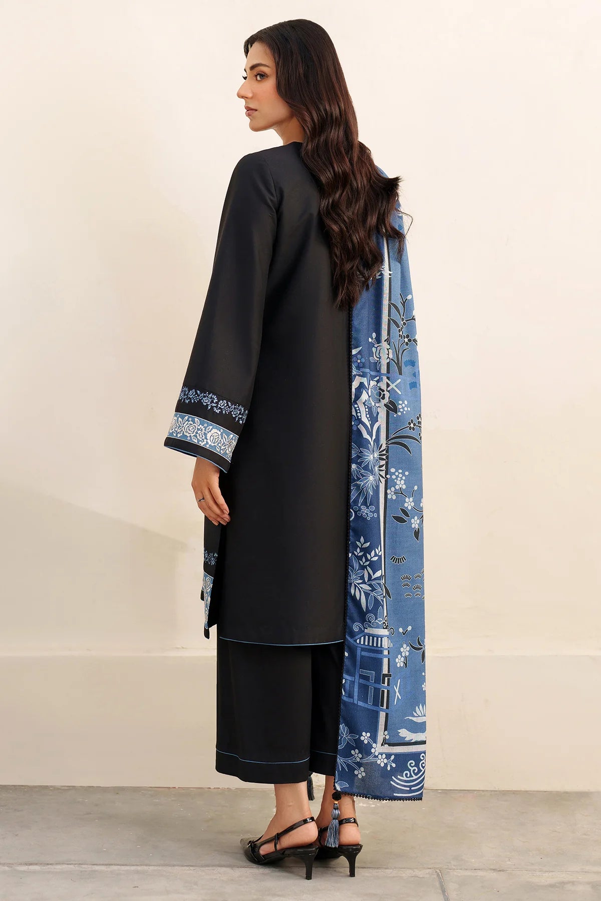 JZ-UW-D0153-0 | EMBROIDERED PREMIUM VISCOSE | Jazmin