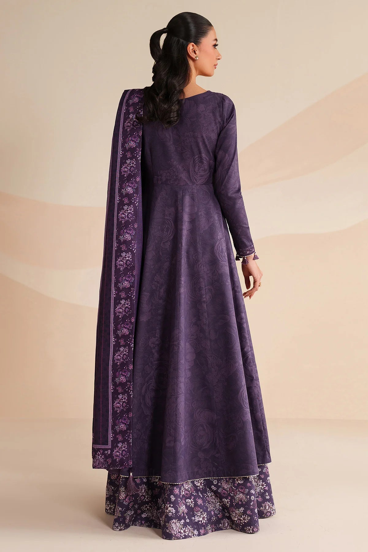 JZ-UW-D0244-0 | EMBROIDERED PREMIUM VISCOSE | Jazmin