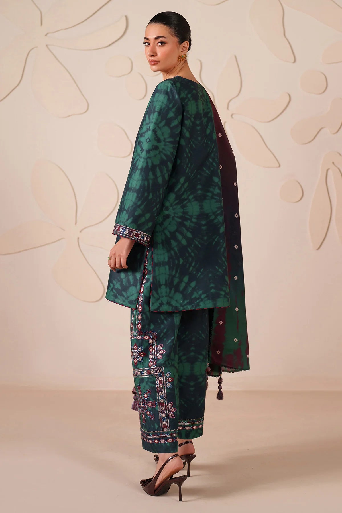 JZ-UW-D0232-0 | EMBROIDERED PREMIUM VISCOSE | Jazmin