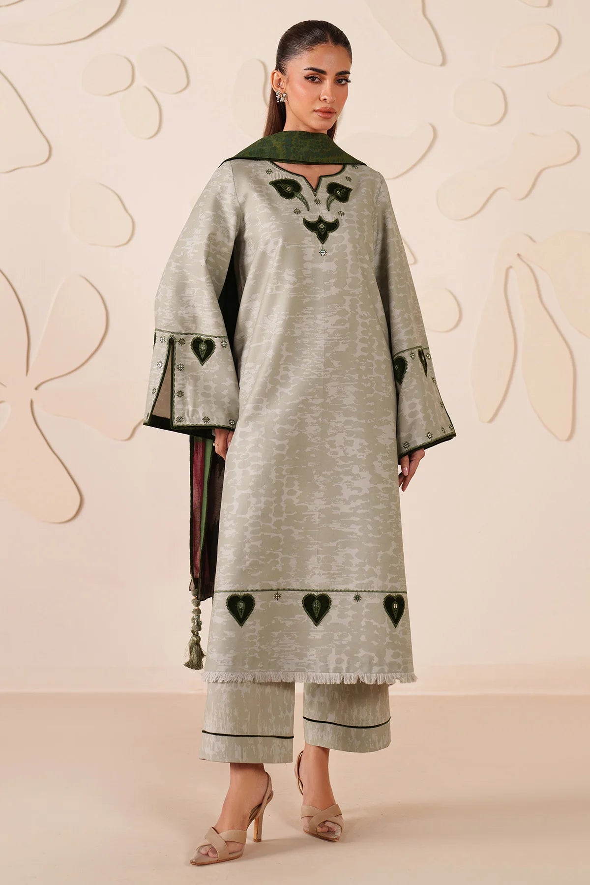 JZ-UW-D0233-0 | EMBROIDERED PREMIUM VISCOSE | Jazmin