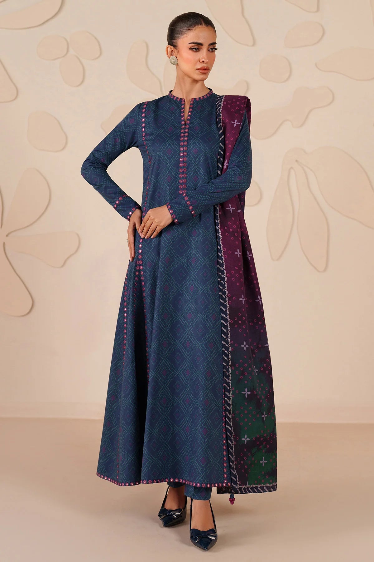 JZ-RTW-1276-1 | EMBROIDERED VISCOSE | Jazmin