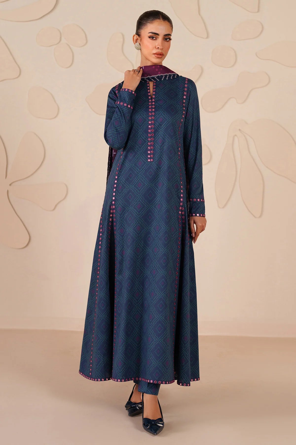 JZ-RTW-1276-1 | EMBROIDERED VISCOSE | Jazmin