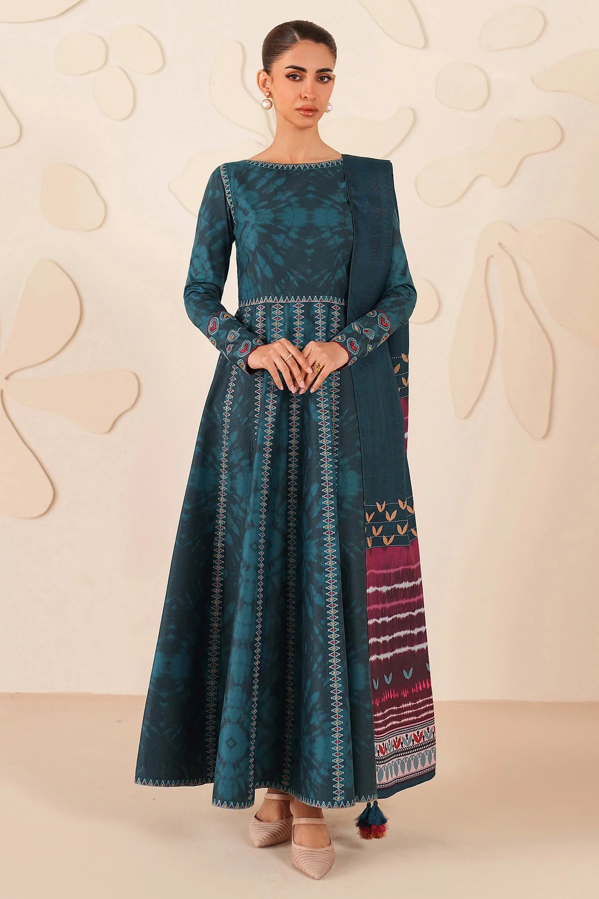 JZ-RTW-1277-1 | EMBROIDERED PREMIUM VISCOSE | Jazmin