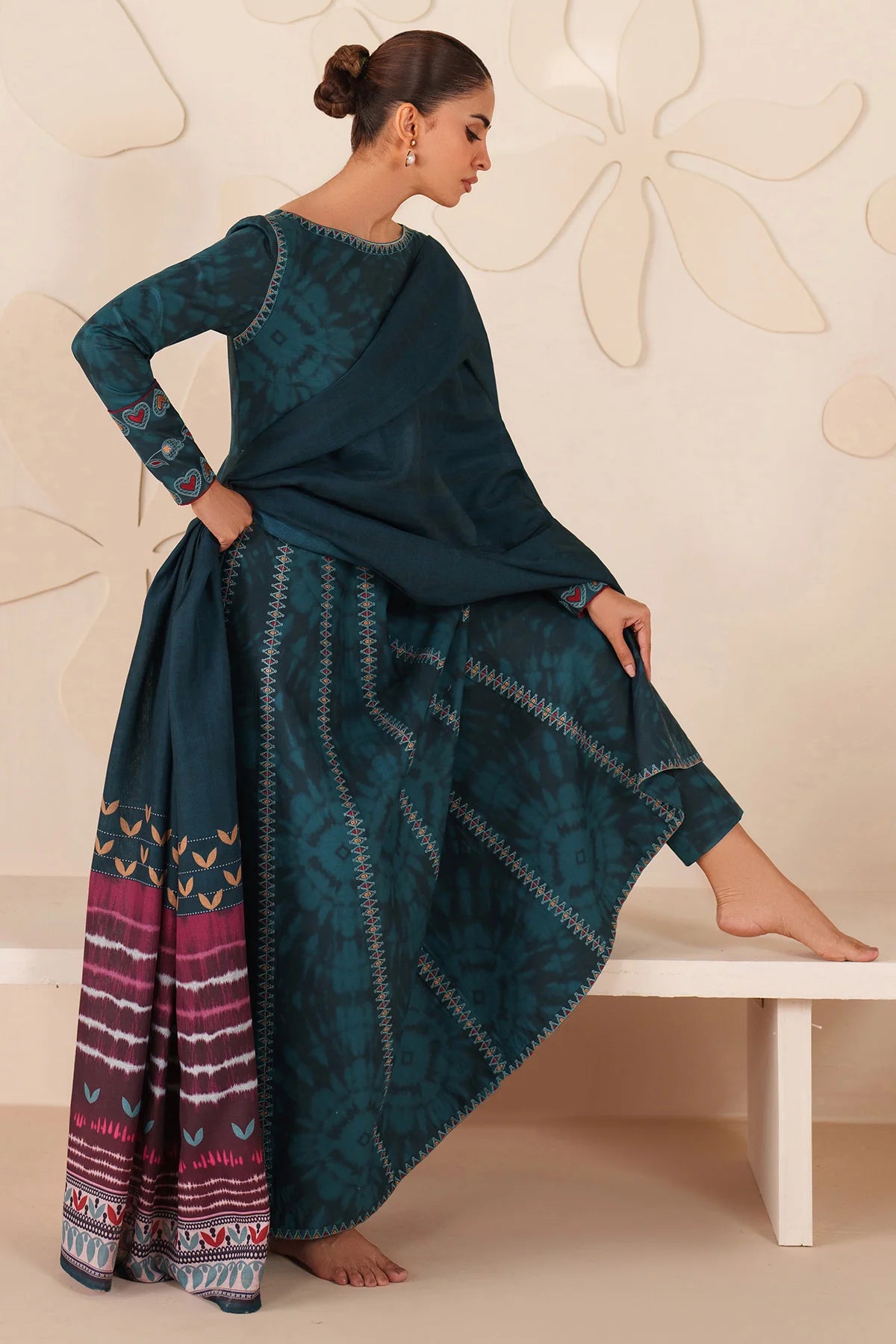 JZ-RTW-1277-1 | EMBROIDERED PREMIUM VISCOSE | Jazmin