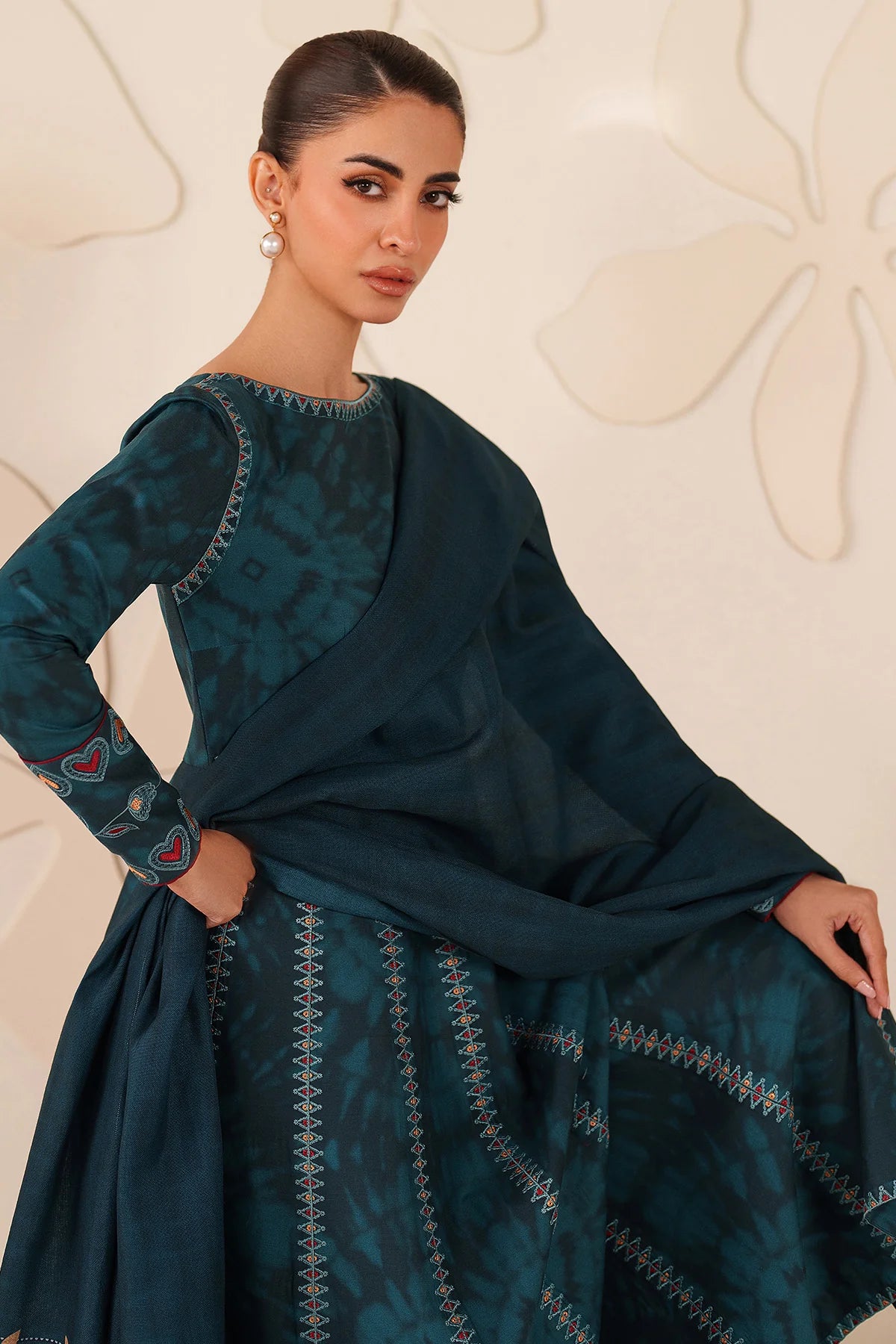 JZ-RTW-1277-1 | EMBROIDERED PREMIUM VISCOSE | Jazmin
