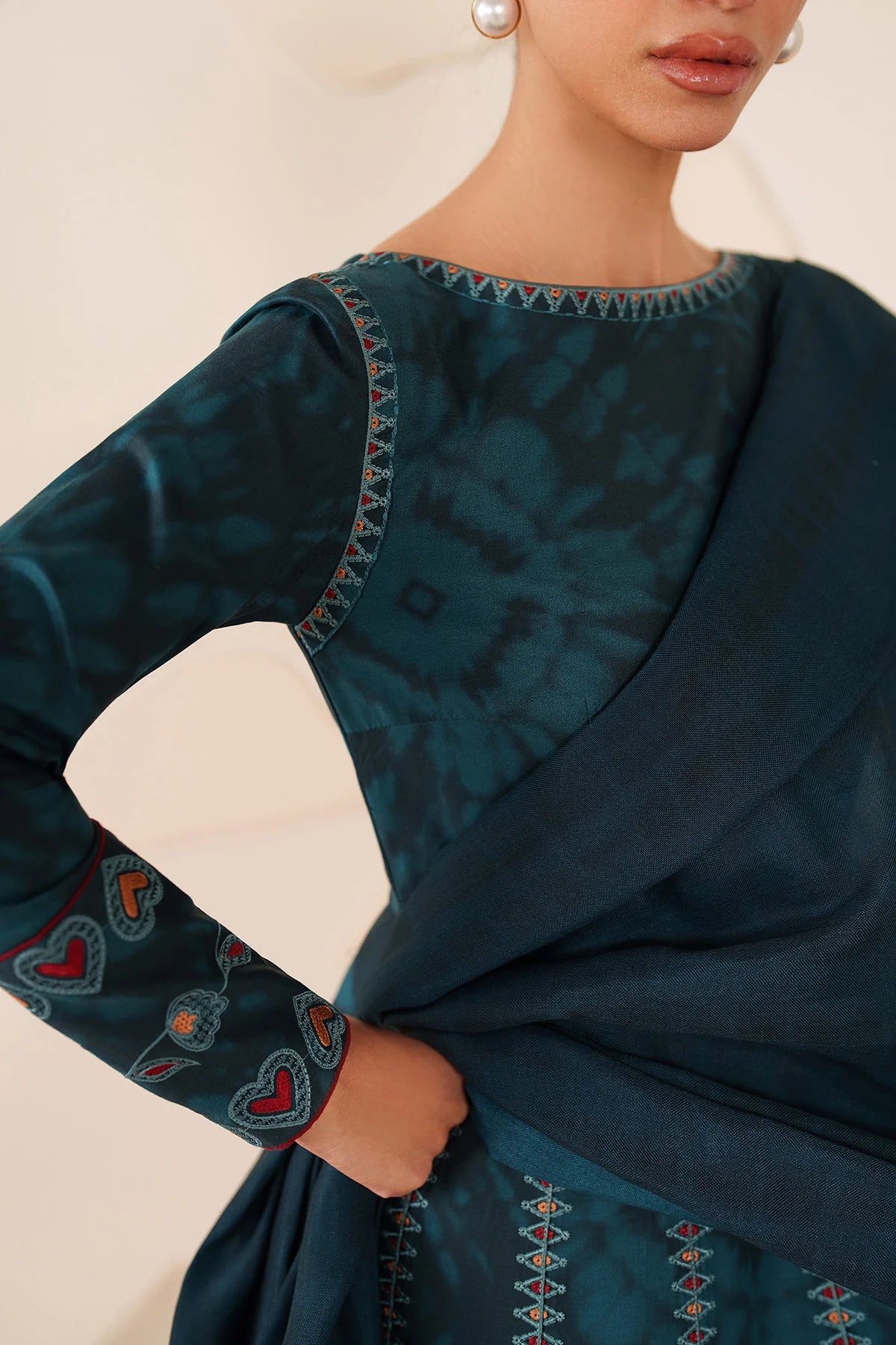 JZ-RTW-1277-1 | EMBROIDERED PREMIUM VISCOSE | Jazmin