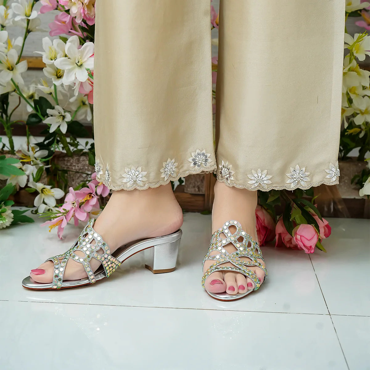 Valentina - Silver | L'AMOUR | FOOTWEAR