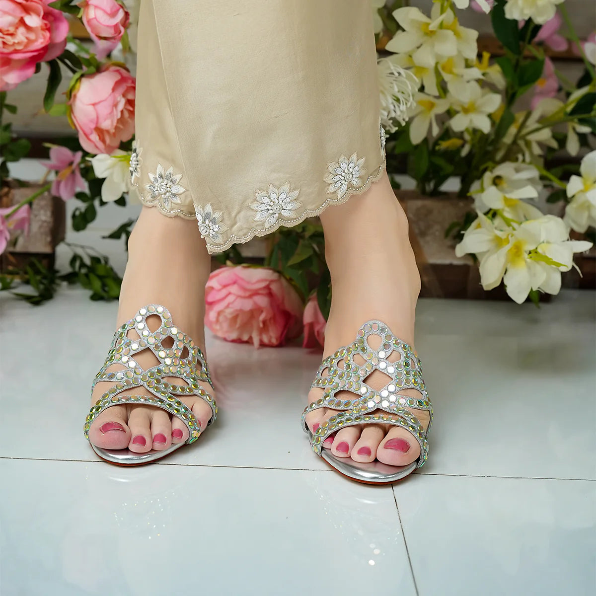 Valentina - Silver | L'AMOUR | FOOTWEAR