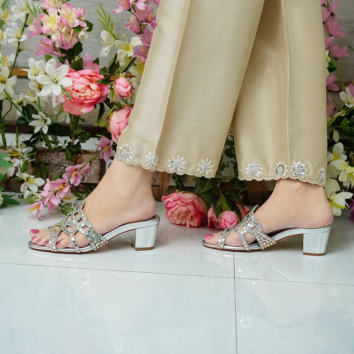 Valentina - Silver | L'AMOUR | FOOTWEAR