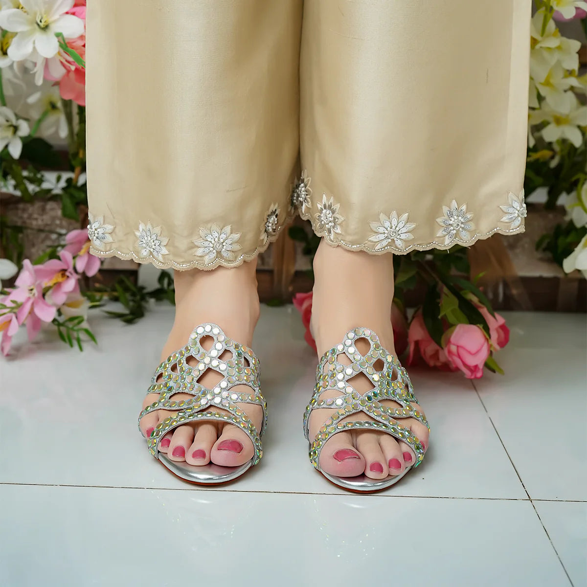 Valentina - Silver | L'AMOUR | FOOTWEAR