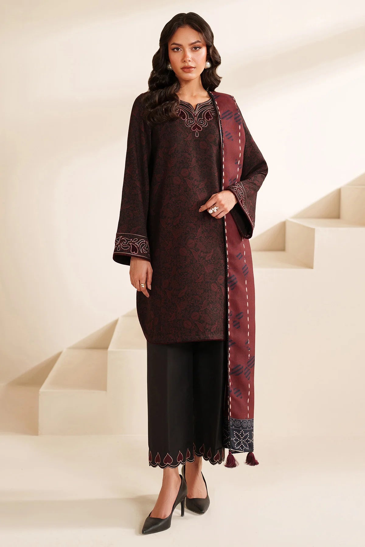 JZ-RTW-1274-1 | EMBROIDERED VISCOSE | Jazmin