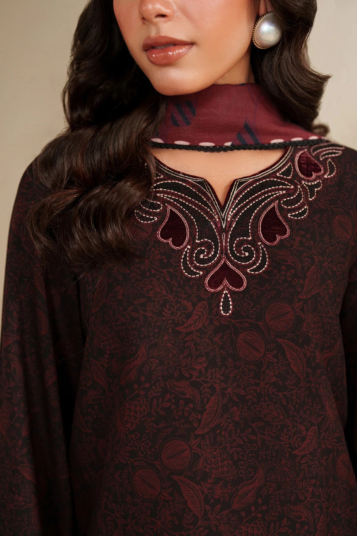 JZ-RTW-1274-1 | EMBROIDERED VISCOSE | Jazmin