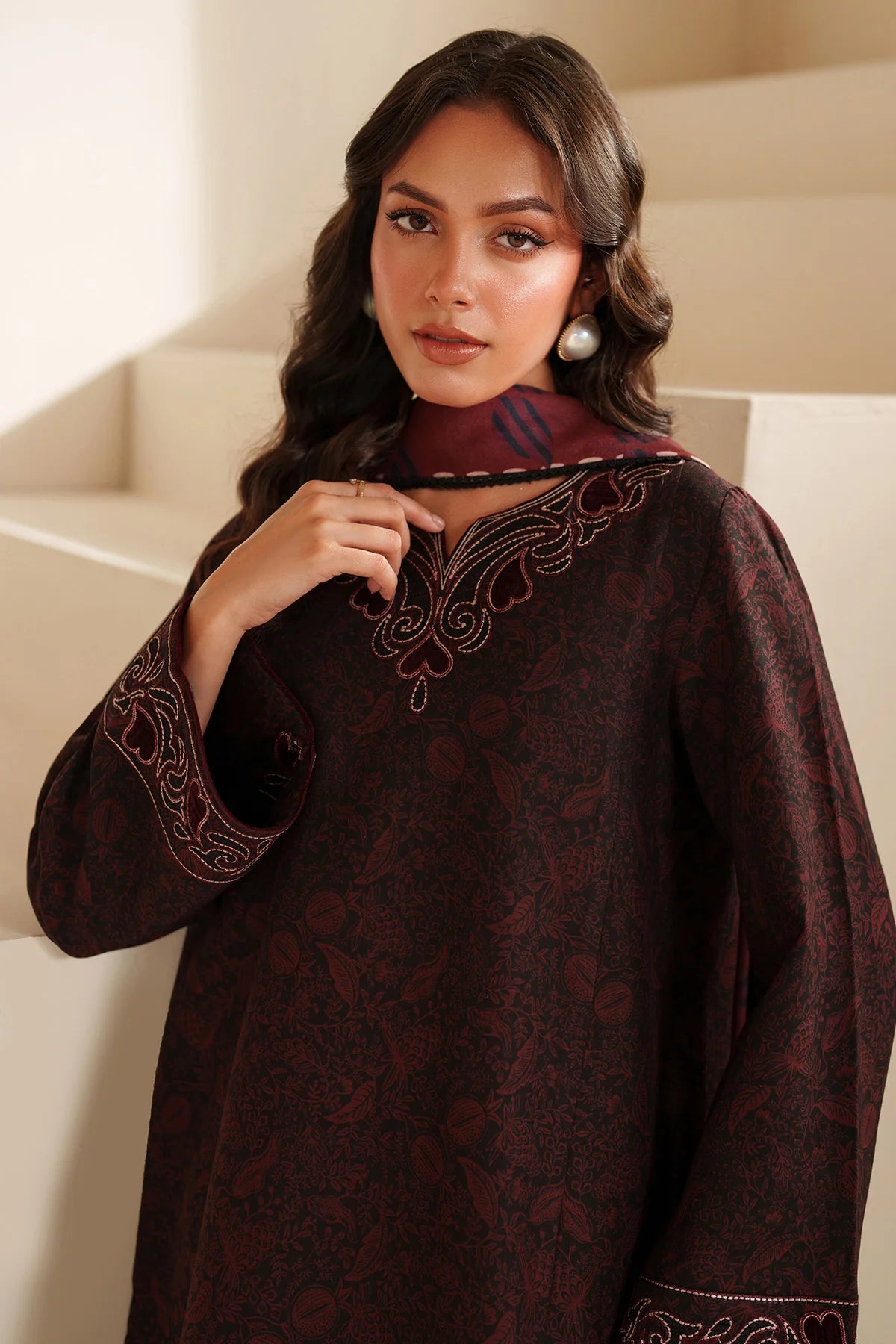 JZ-RTW-1274-1 | EMBROIDERED VISCOSE | Jazmin
