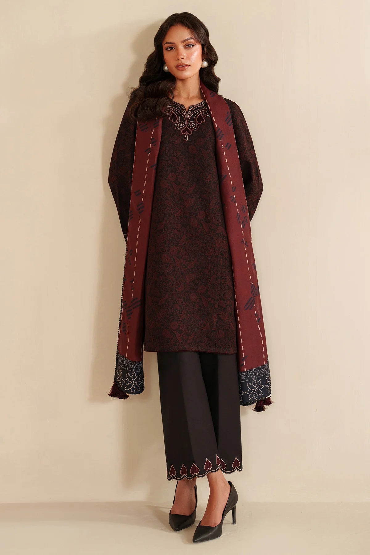 JZ-RTW-1274-1 | EMBROIDERED VISCOSE | Jazmin