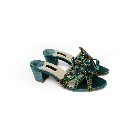 Valentina - Green | L'AMOUR | FOOTWEAR