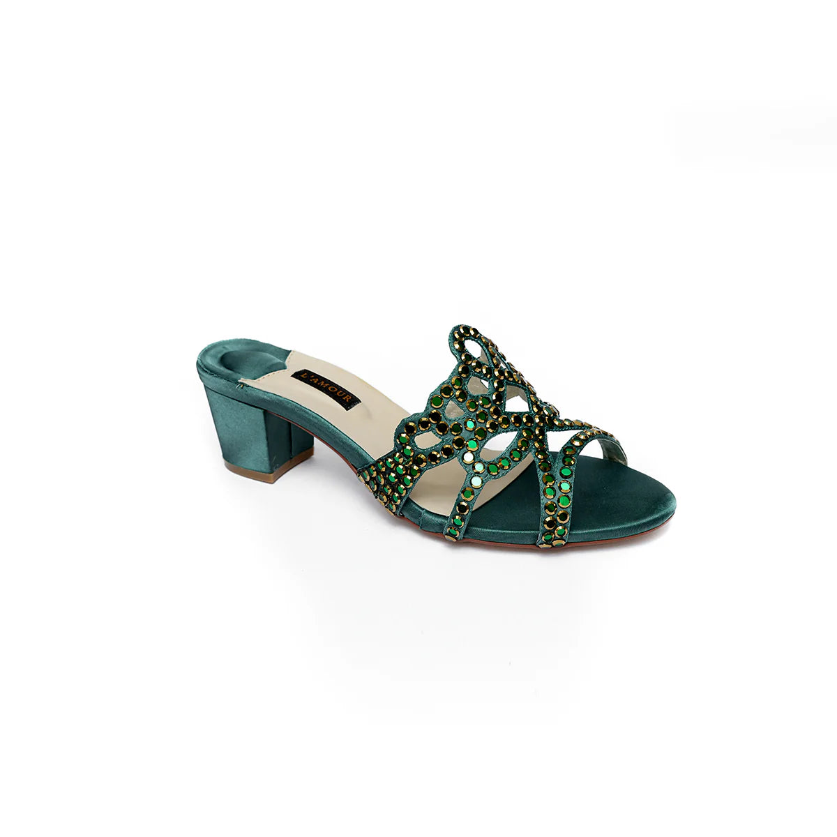 Valentina - Green | L'AMOUR | FOOTWEAR
