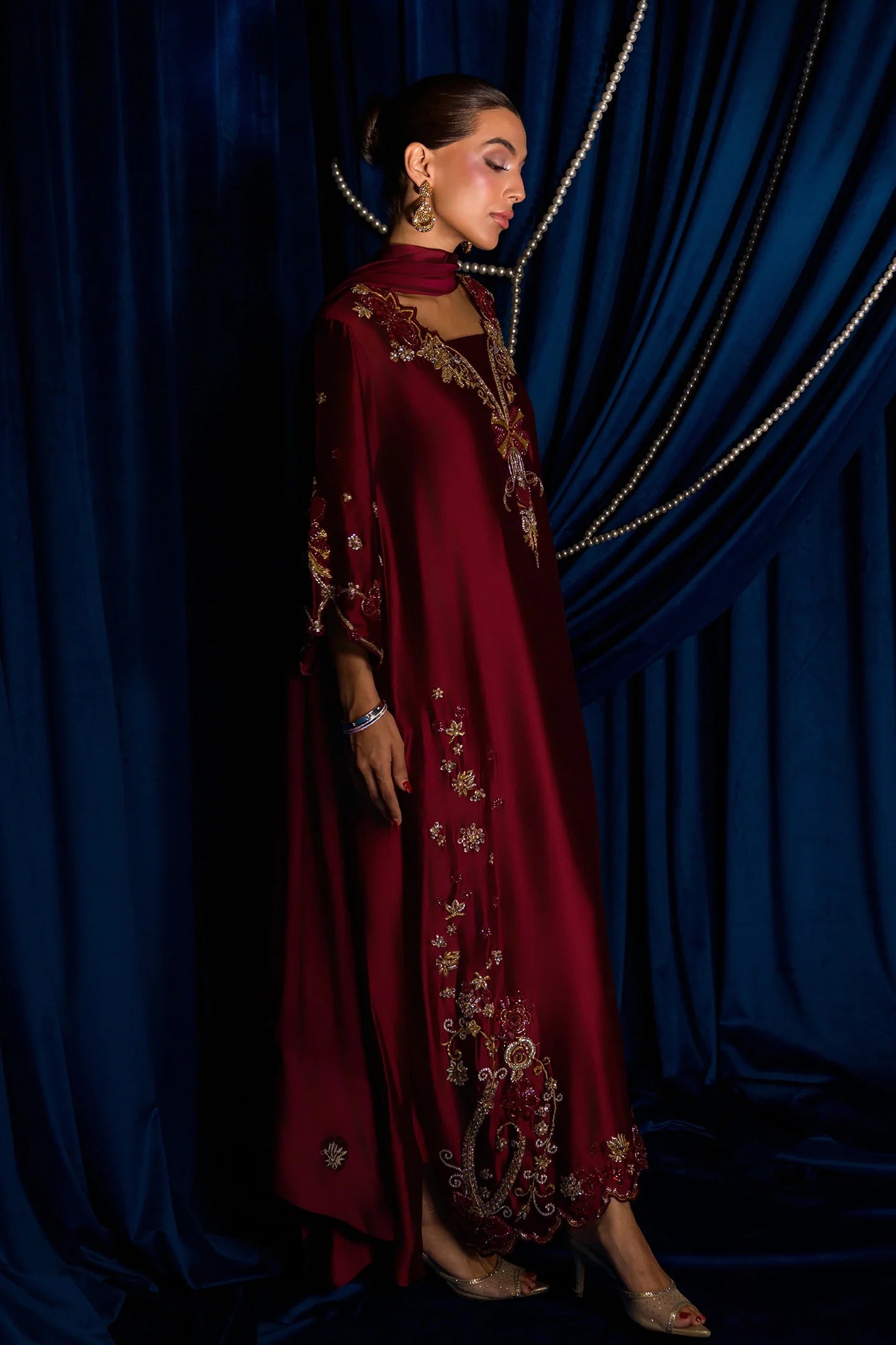 Pomegranate Punch |  Ayra Festive Formals '26 | Flairs Studio