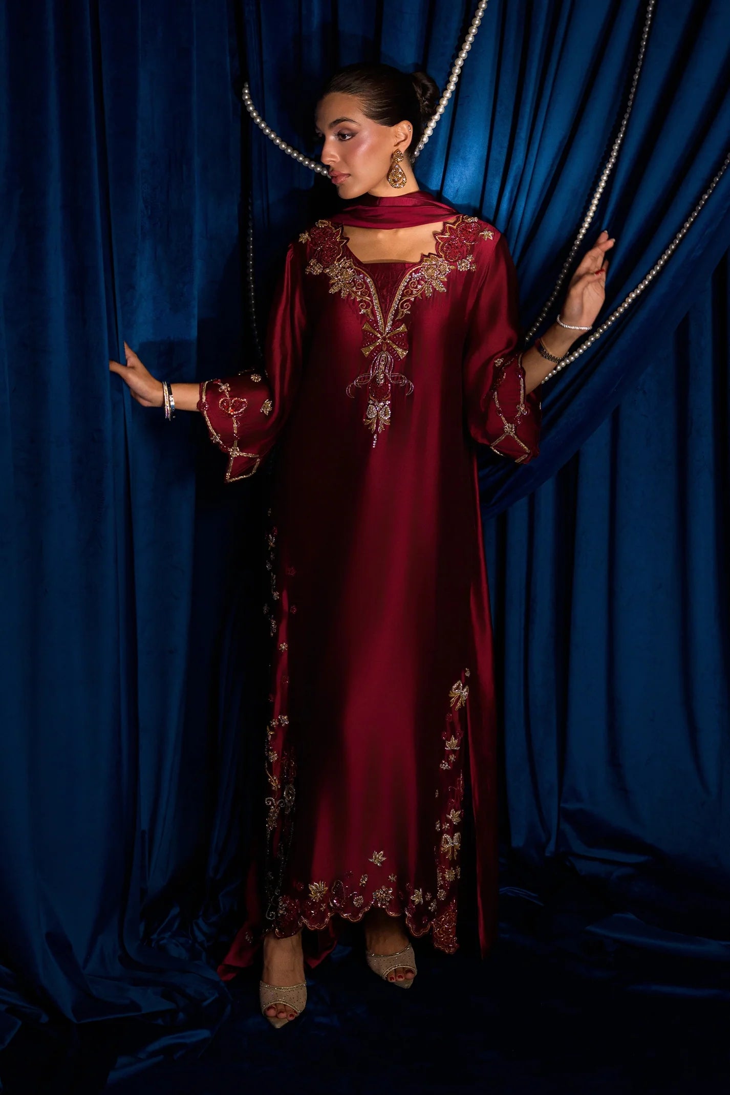 Pomegranate Punch |  Ayra Festive Formals '26 | Flairs Studio
