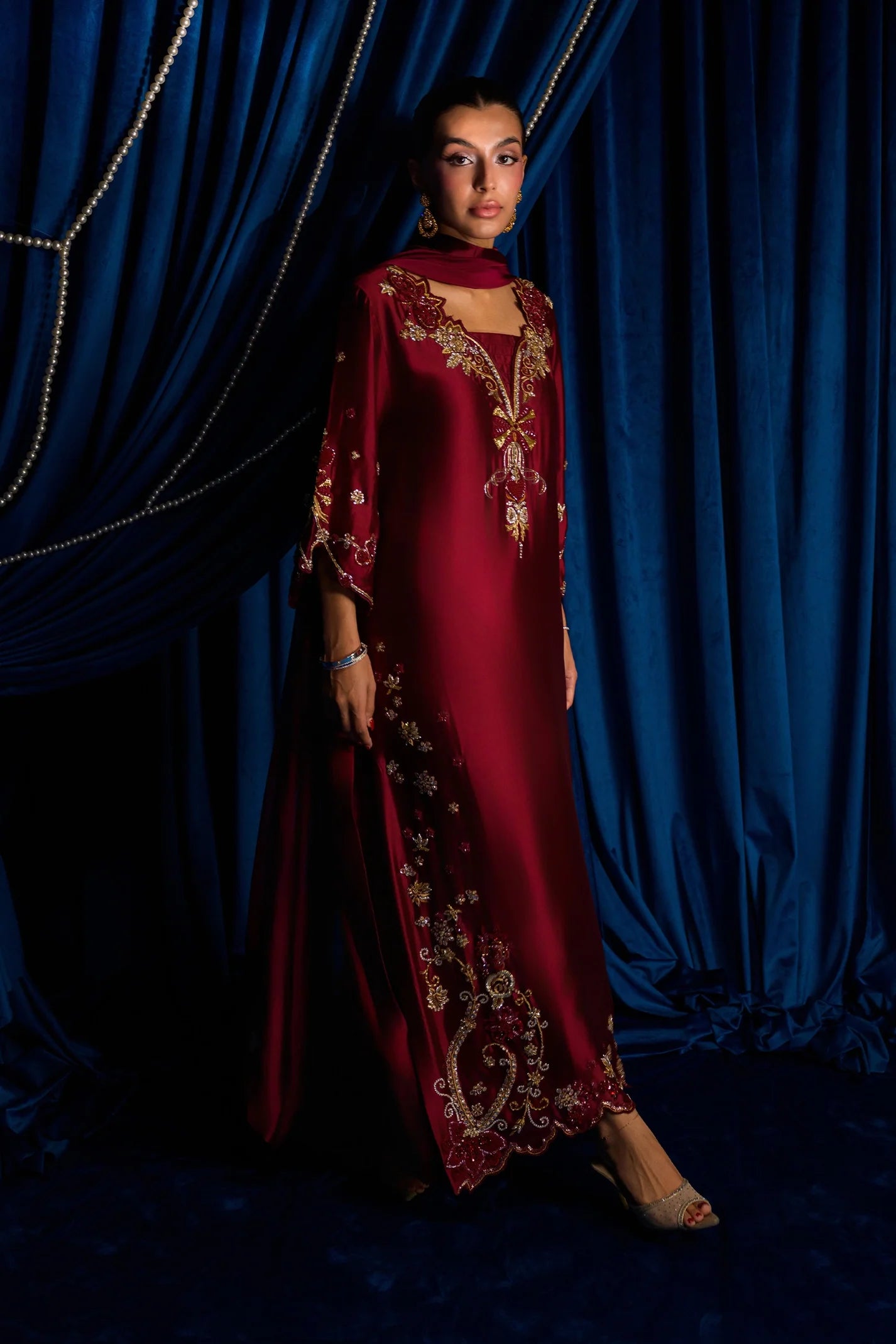 Pomegranate Punch |  Ayra Festive Formals '26 | Flairs Studio