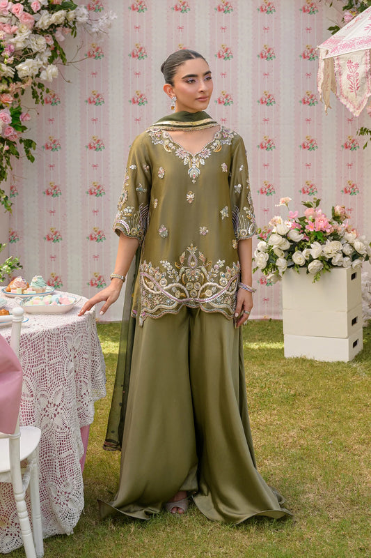 Earthy Green |  Siara Eid Luxe '26 | Flairs Studio