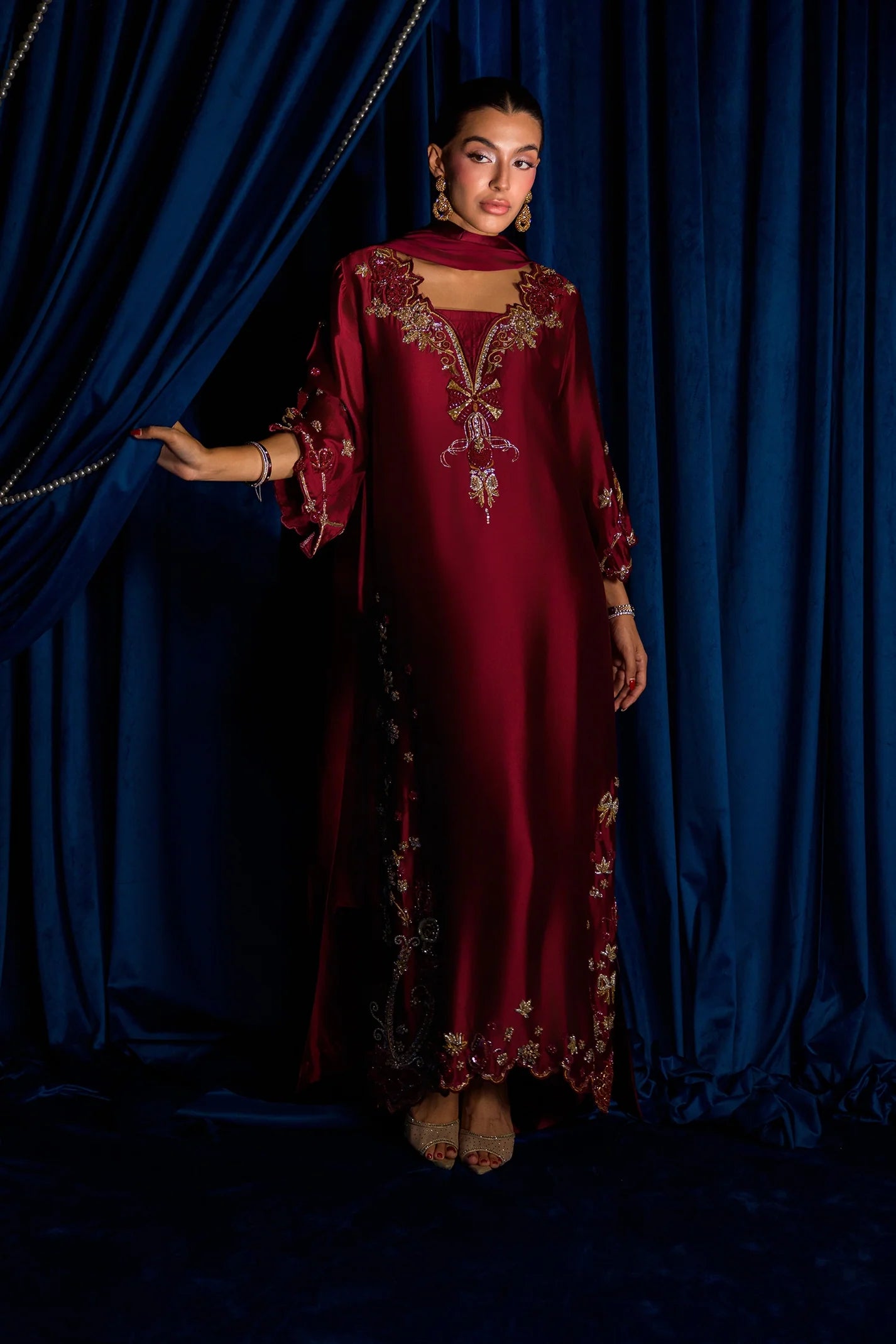 Pomegranate Punch |  Ayra Festive Formals '26 | Flairs Studio