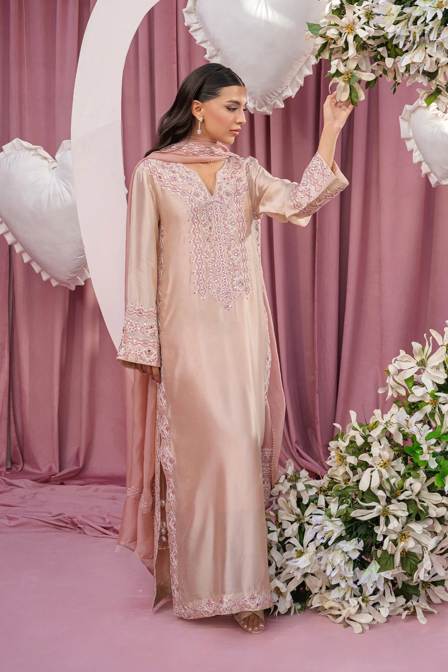 Blush Pink |  Eid Duo '26 | Flairs Studio