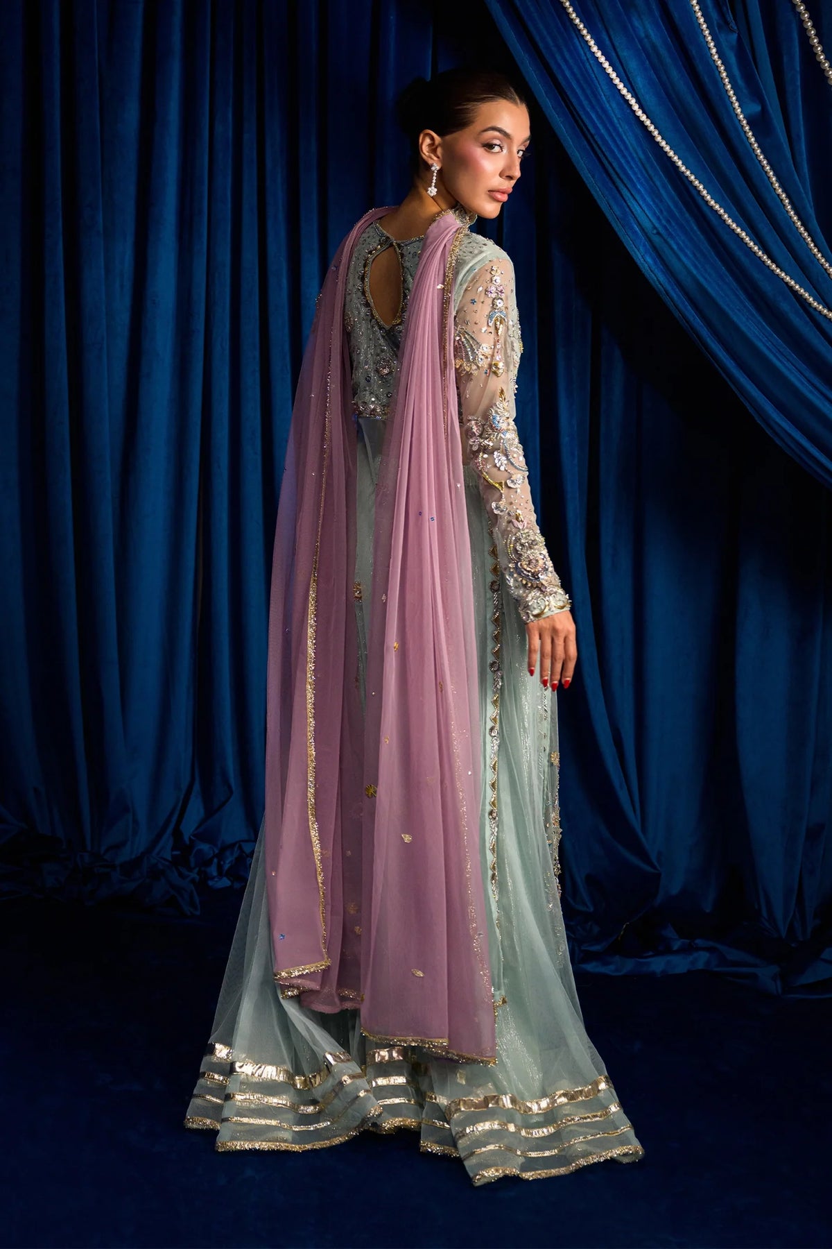 Sky Mist |  Ayra Festive Formals '26 | Flairs Studio