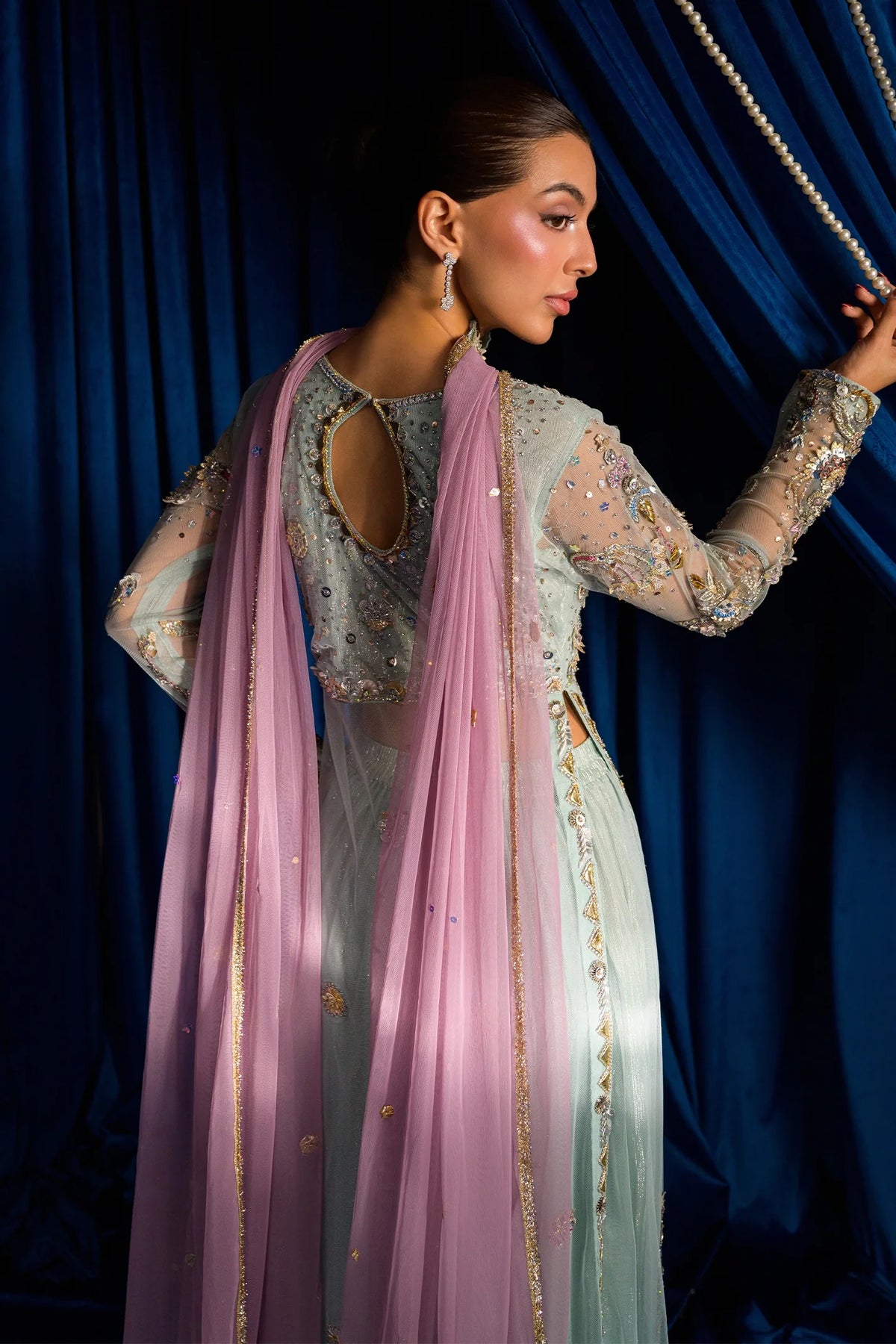 Sky Mist |  Ayra Festive Formals '26 | Flairs Studio